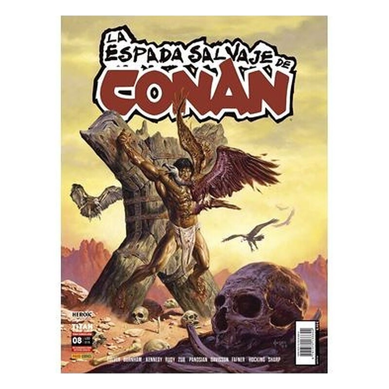 LA ESPADA SALVAJE DE CONAN 08 (RUSTICA)