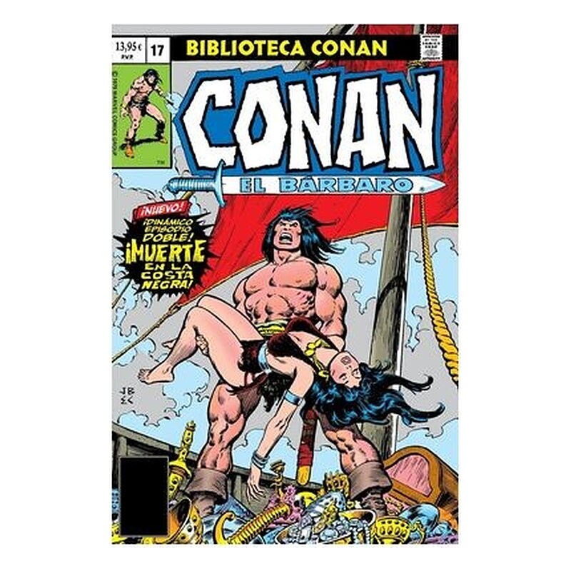 BIBLIOTECA CONAN. CONAN EL BARBARO 17 1979
