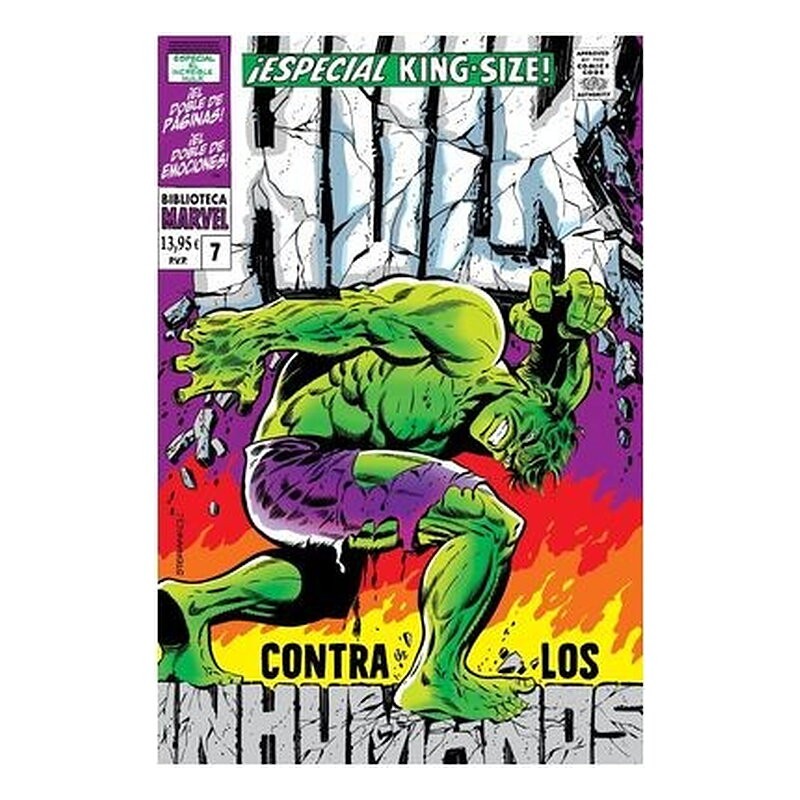 BIBLIOTECA MARVEL 100. EL INCREIBLE HULK 07