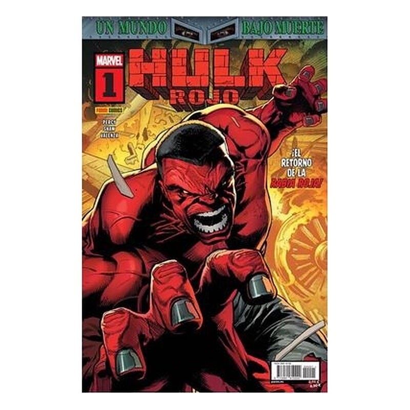 UN MUNDO BAJO MUERTE: HULK ROJO 01