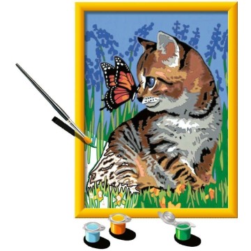 CreArt D - Gatito y Mariposa