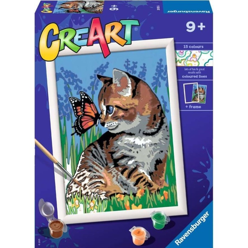 CreArt D - Gatito y Mariposa
