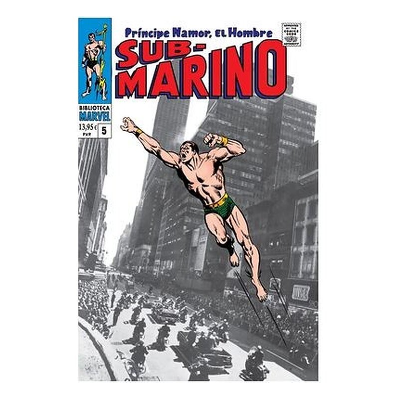 BIBLIOTECA MARVEL 97. NAMOR, EL HOMBRE SUBMARINO 05. 1968