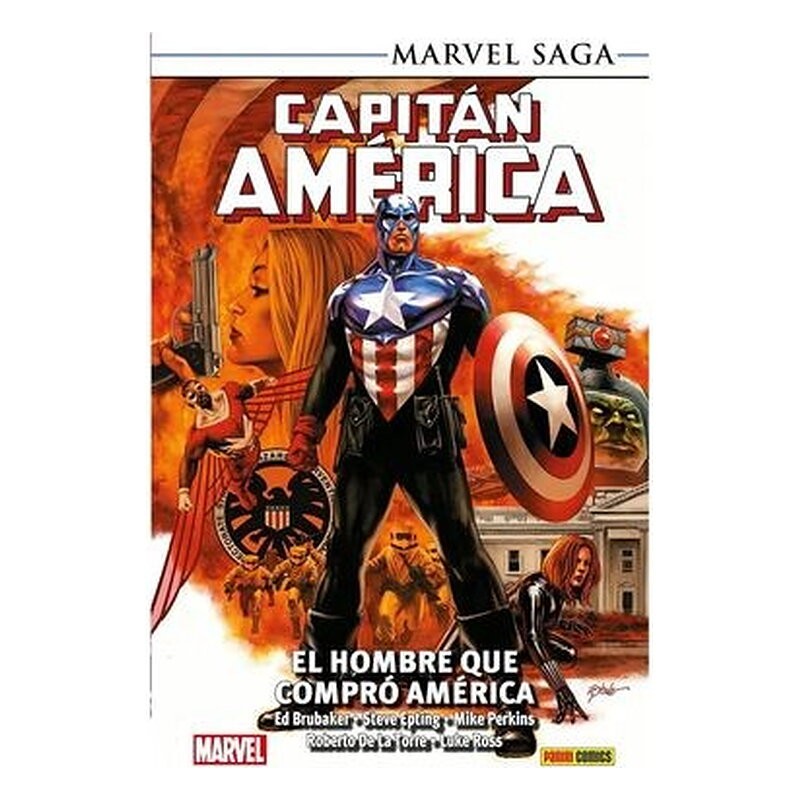 MARVEL SAGA TPB. CAPITAN AMERICA 07. EL HOMBRE QUE COMPRO AMERICA
