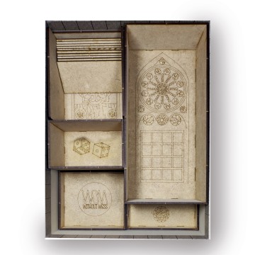 Inserto compatible con SAGRADA (Base+Exp. 5-6 Jugadores+Exp. Passion+Exp. Life+Exp. Glory)