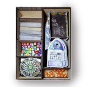 Inserto compatible con SAGRADA (Base+Exp. 5-6 Jugadores+Exp. Passion+Exp. Life+Exp. Glory)