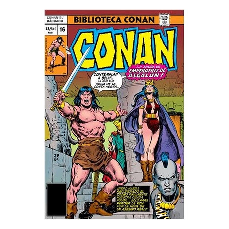 BIBLIOTECA CONAN. CONAN EL BARBARO 16 1978-79