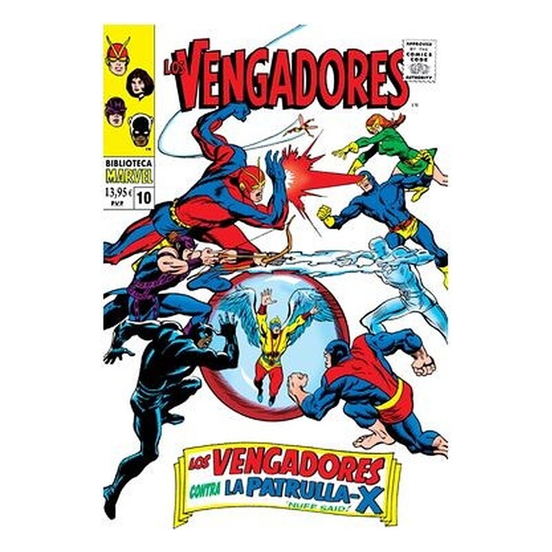 BIBLIOTECA MARVEL 94. LOS VENGADORES 10. 1968