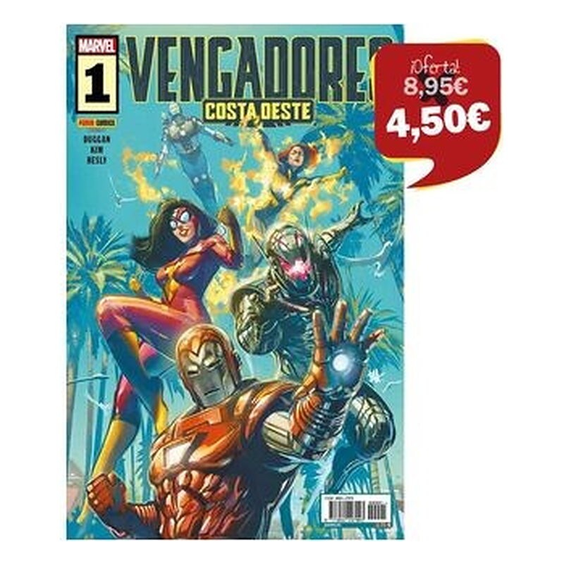 LOS VENGADORES COSTA OESTE 01