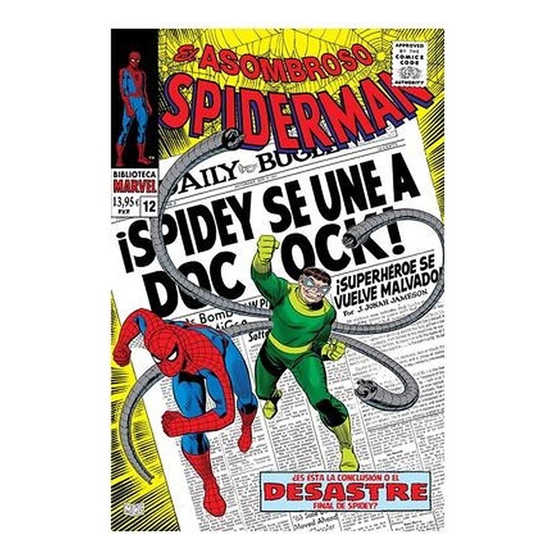 BIBLIOTECA MARVEL 84. EL ASOMBROSO SPIDERMAN 12.