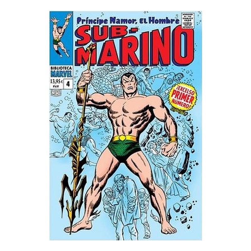 BIBLIOTECA MARVEL 81. NAMOR, EL HOMBRE SUBMARINO 04.