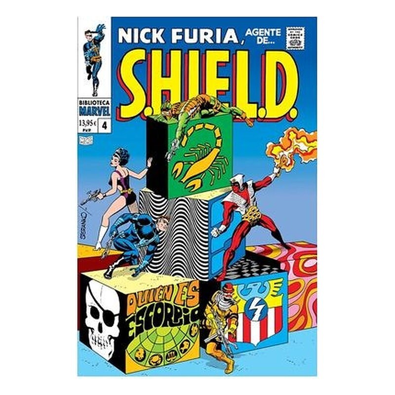 BIBLIOTECA MARVEL 82. NICK FURIA, AGENTE DE S.H.I.E.L.D. 04.