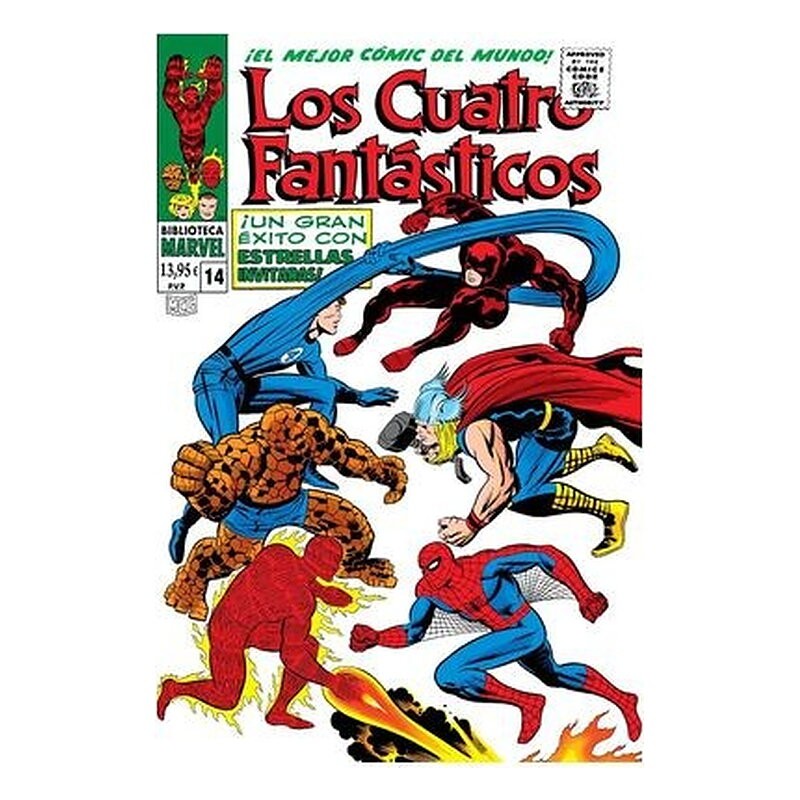 BIBLIOTECA MARVEL 83. LOS 4 FANTASTICOS 14.