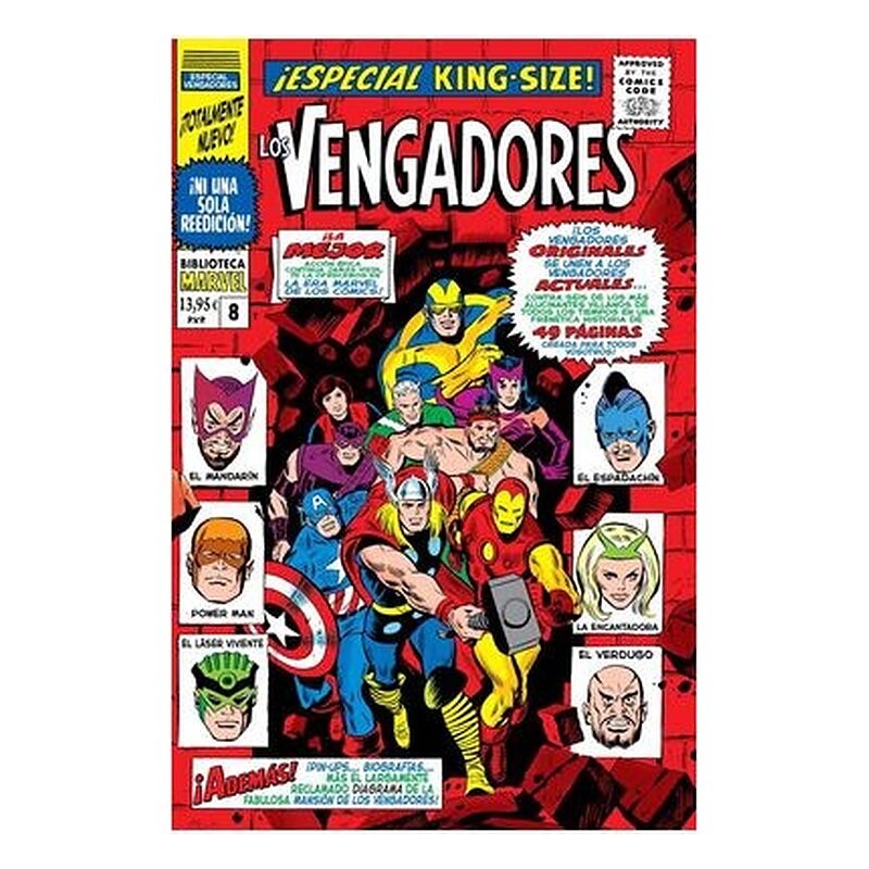 BIBLIOTECA MARVEL 77. LOS VENGADORES 08.