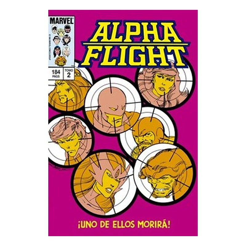 BIBLIOTECA ALPHA FLIGHT 02. 1984 ALPHA FLIGHT 7-12 USA