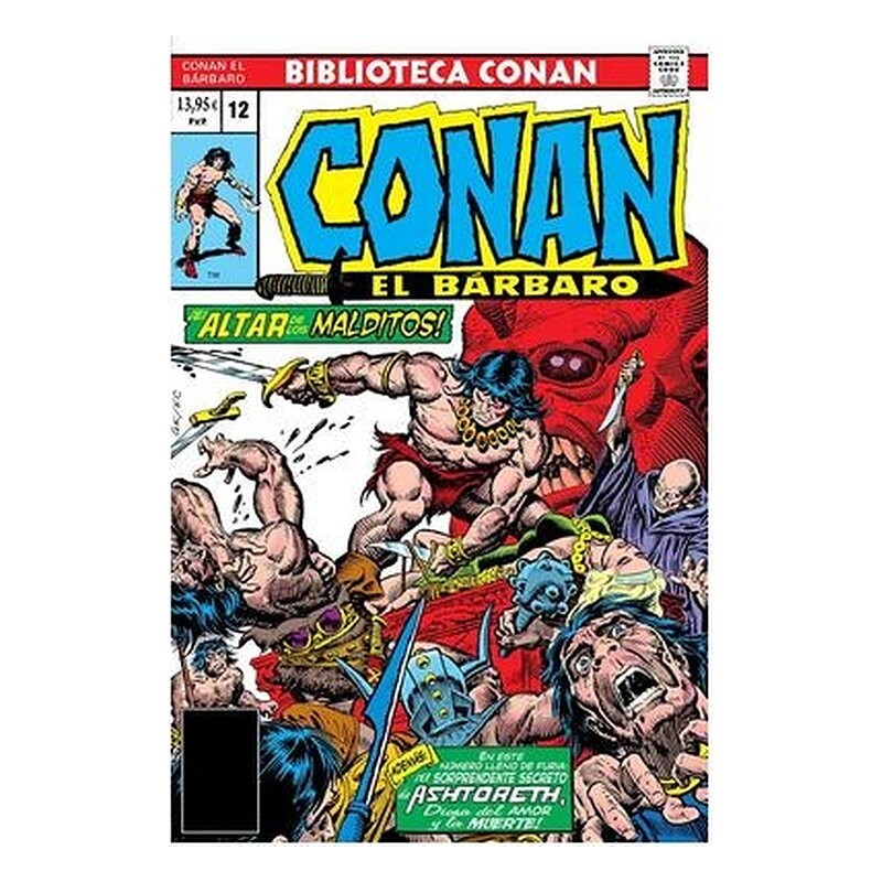 BIBLIOTECA CONAN. CONAN EL BARBARO 12