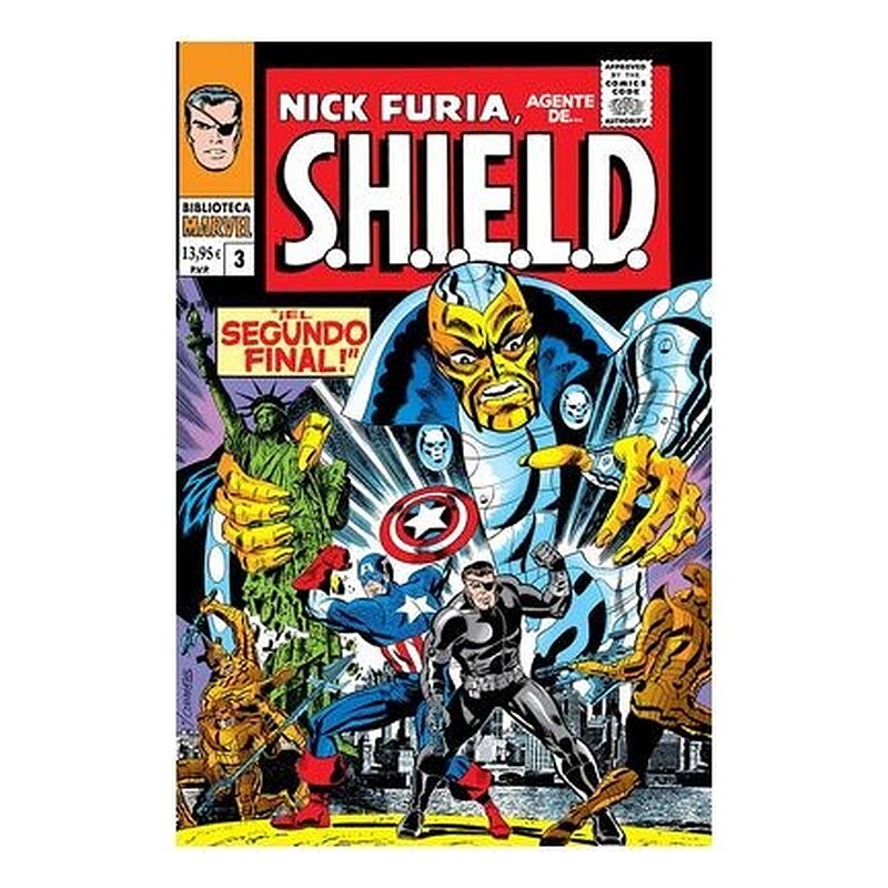 BIBLIOTECA MARVEL 72. NICK FURIA, AGENTE DE S.H.I.E.L.D. 03.