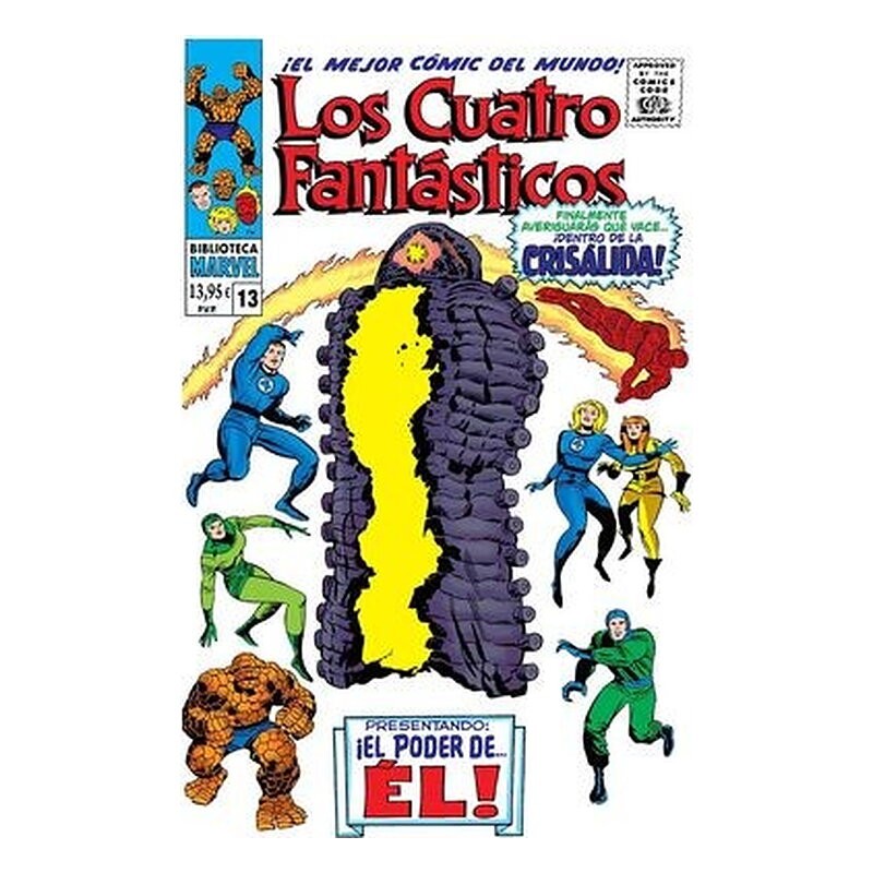 BIBLIOTECA MARVEL 73. LOS 4 FANTASTICOS 13.