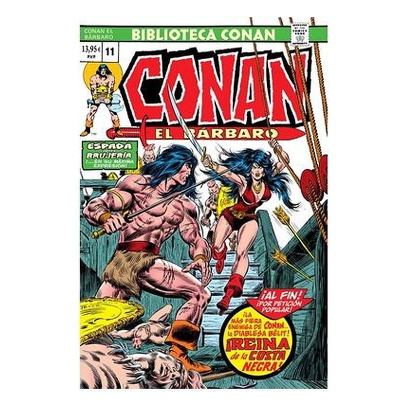 BIBLIOTECA CONAN. CONAN EL BARBARO 11