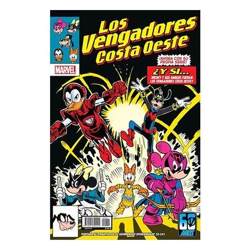 EL ASOMBROSO SPIDERMAN 32 (PORTADA ALTERNATIVA DISNEY - WHATI IF? VENGADORES COSTA OESTE)