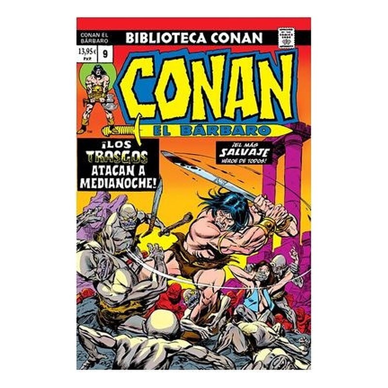 BIBLIOTECA CONAN. CONAN EL BARBARO 09