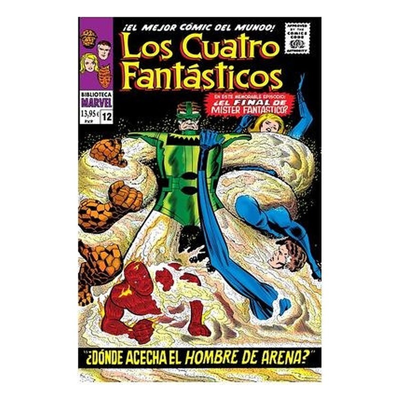 BIBLIOTECA MARVEL 63. LOS 4 FANTASTICOS 12.