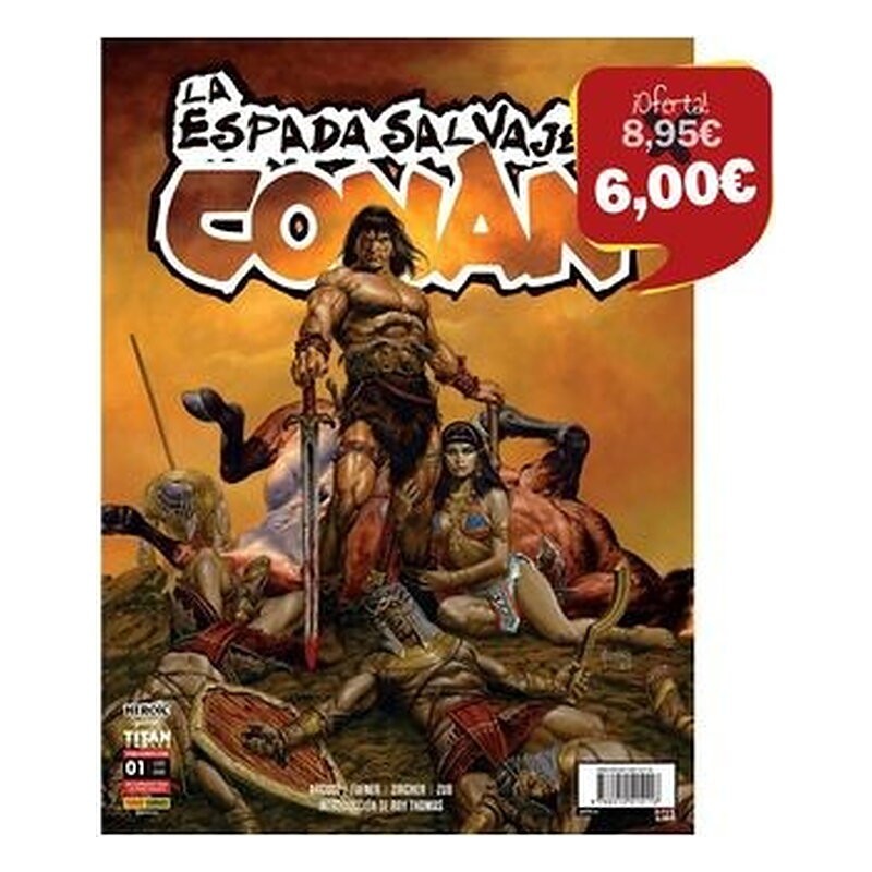 LA ESPADA SALVAJE DE CONAN 01 (RUSTICA)