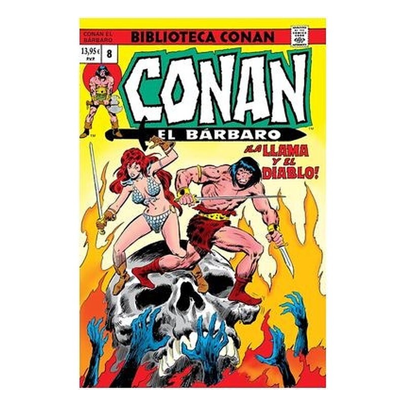 BIBLIOTECA CONAN. CONAN EL BARBARO 08