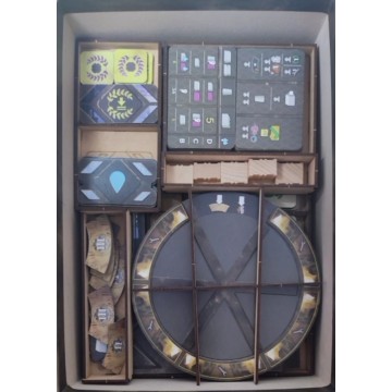 Inserto compatible con BARRAGE (Base + Exp. El Proyecto Leeghwater + Exp. 5to jugador)