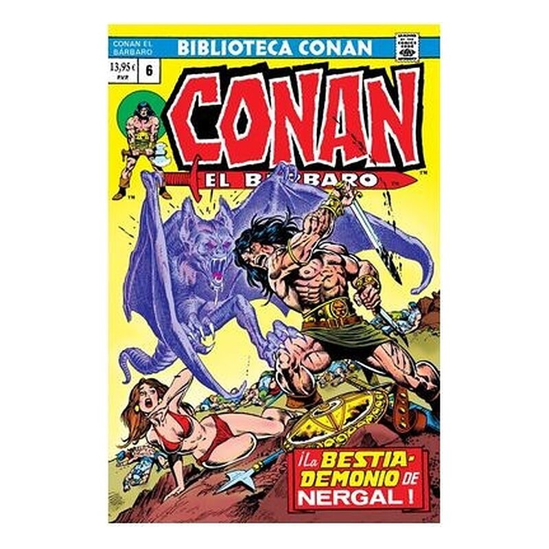BIBLIOTECA CONAN. CONAN EL BARBARO 06