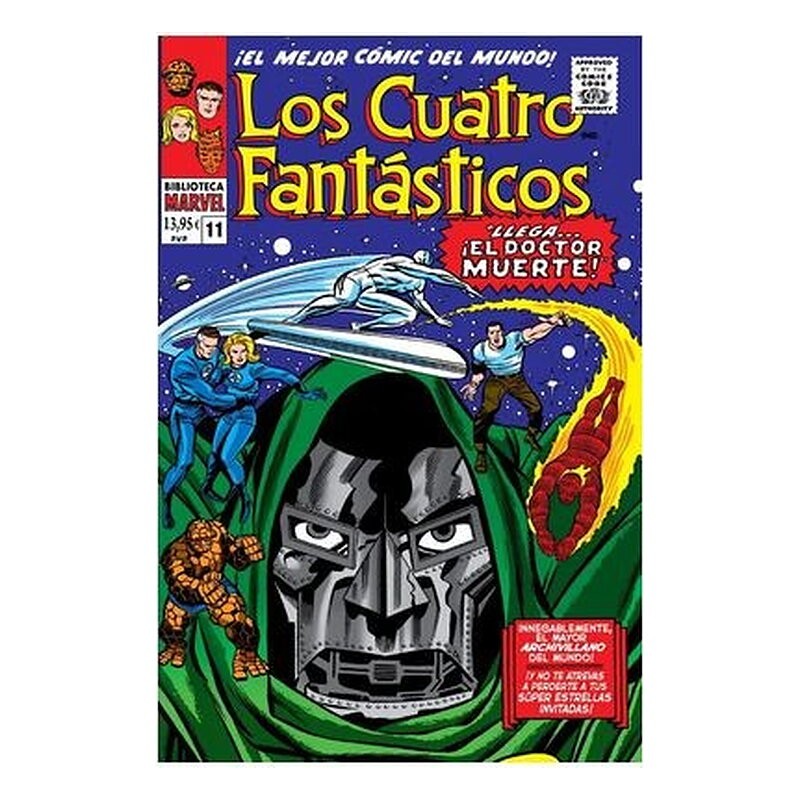 BIBLIOTECA MARVEL 55. LOS 4 FANTASTICOS 11.