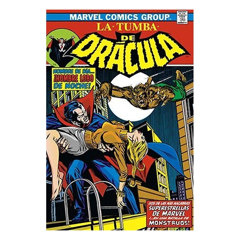BIBLIOTECA DRACULA. LA TUMBA DE DRACULA 03 ¡CONTRA EL HOMBRE LOBO!
