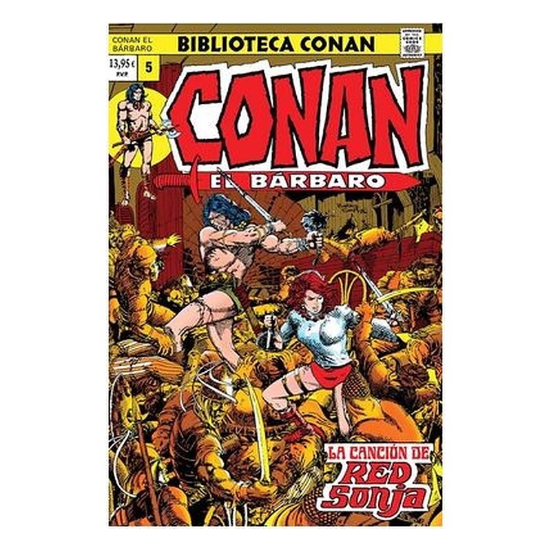 BIBLIOTECA CONAN. CONAN EL BARBARO 05