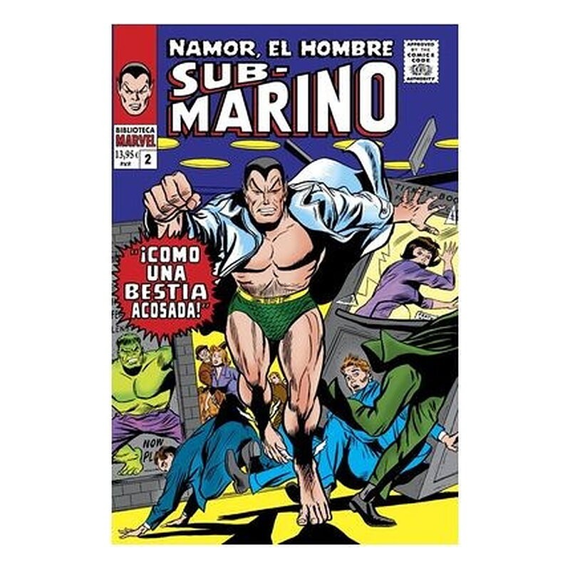 BIBLIOTECA MARVEL 53. NAMOR, EL HOMBRE SUBMARINO 02.