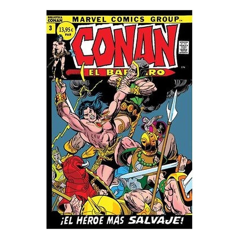 BIBLIOTECA CONAN. CONAN EL BARBARO 03