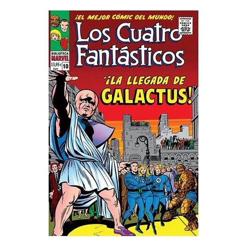 BIBLIOTECA MARVEL 46. LOS 4 FANTASTICOS 10.