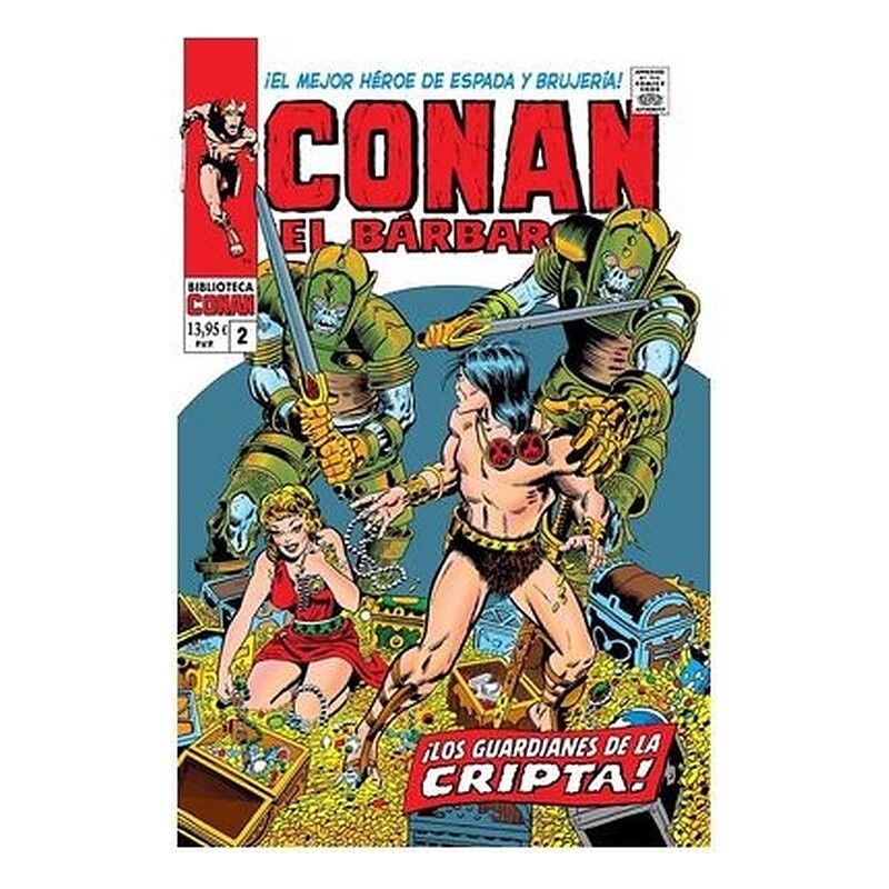 BIBLIOTECA CONAN. CONAN EL BARBARO 02