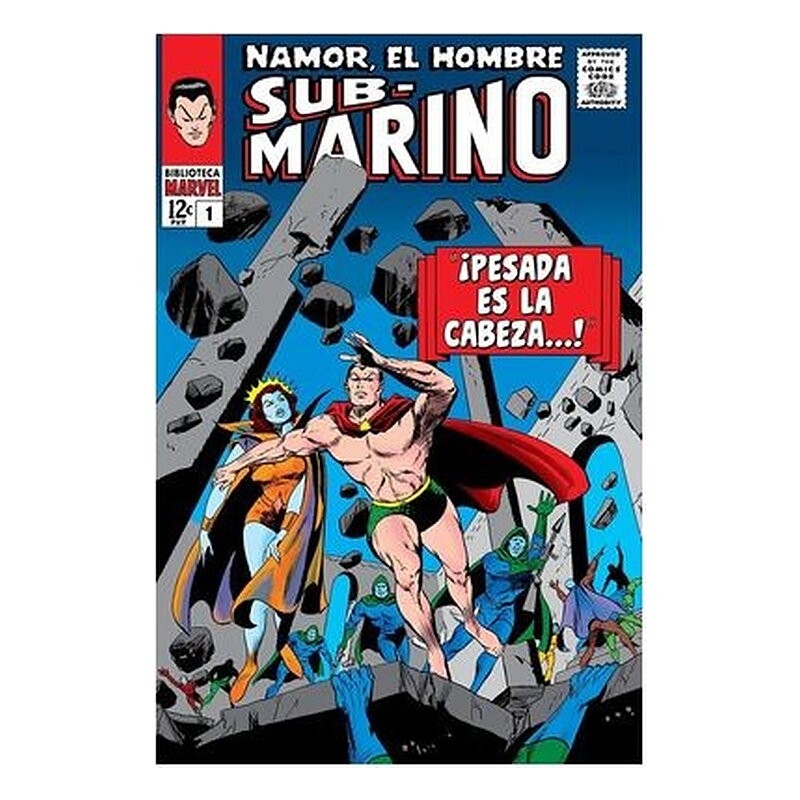 BIBLIOTECA MARVEL 34. NAMOR, EL HOMBRE SUBMARINO 01.