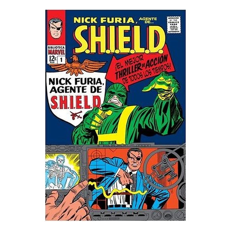 BIBLIOTECA MARVEL 35. NICK FURIA, AGENTE DE S.H.I.E.L.D. 01.