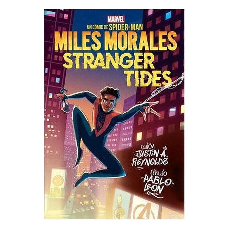 MARVEL SCHOLASTIC. MILES MORALES STRANGER TIDES
