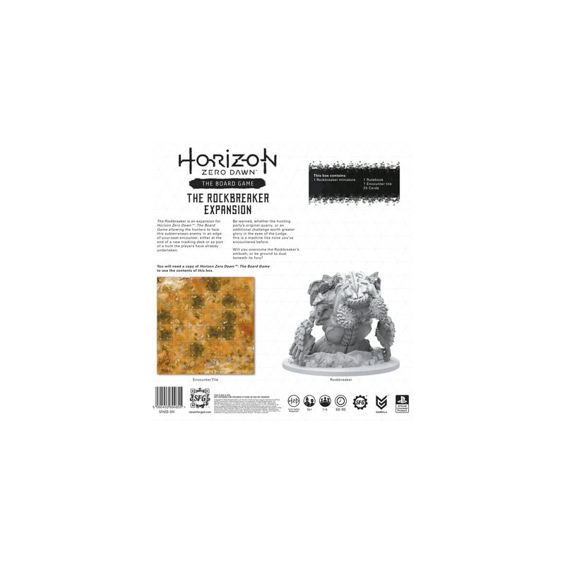 Rockbreaker Expansion - Horizon Zero Dawn: The Board Game (Inglés)
