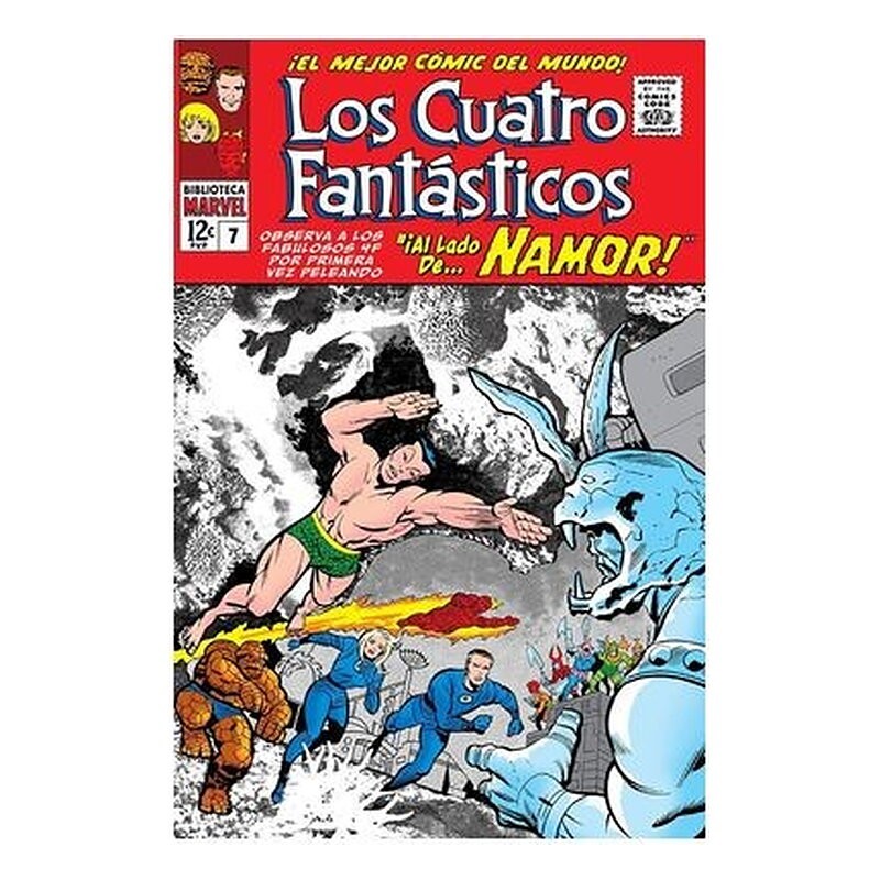 BIBLIOTECA MARVEL 27. LOS 4 FANTASTICOS 07. 1965