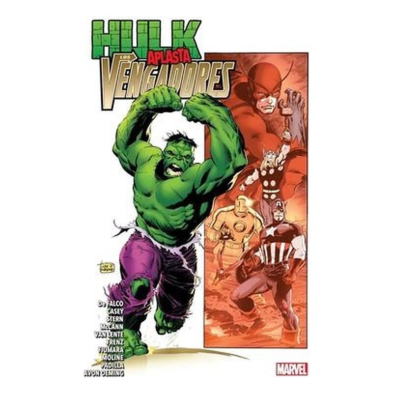 HULK APLASTA VENGADORES