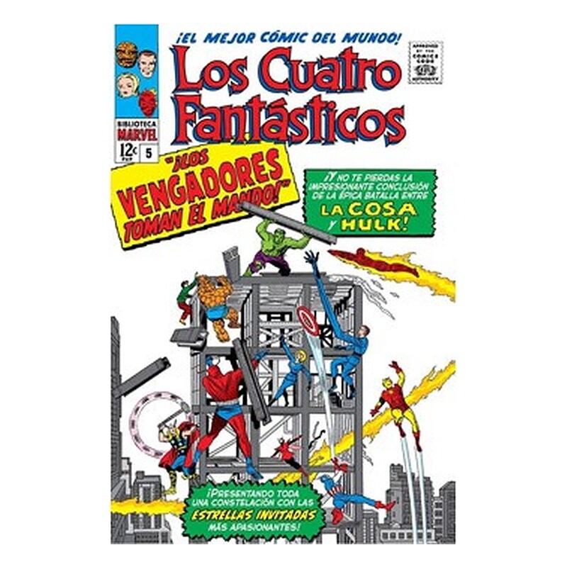 BIBLIOTECA MARVEL 14. LOS 4 FANTASTICOS 05.