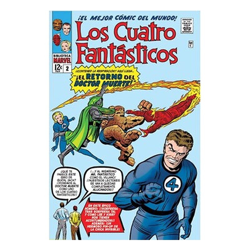 BIBLIOTECA MARVEL 05. LOS 4 FANTÁSTICOS 02. 1962-63: FANTASTIC FOUR 6-11 USA