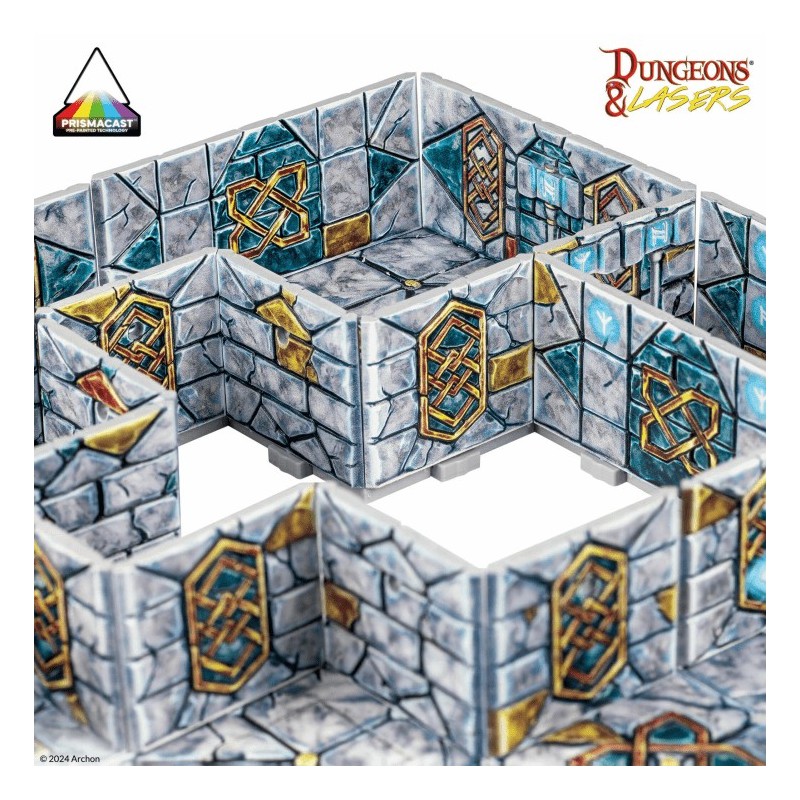 Halls of Ancestors Pre-Painted - Dungeons & Lasers (Inglés)