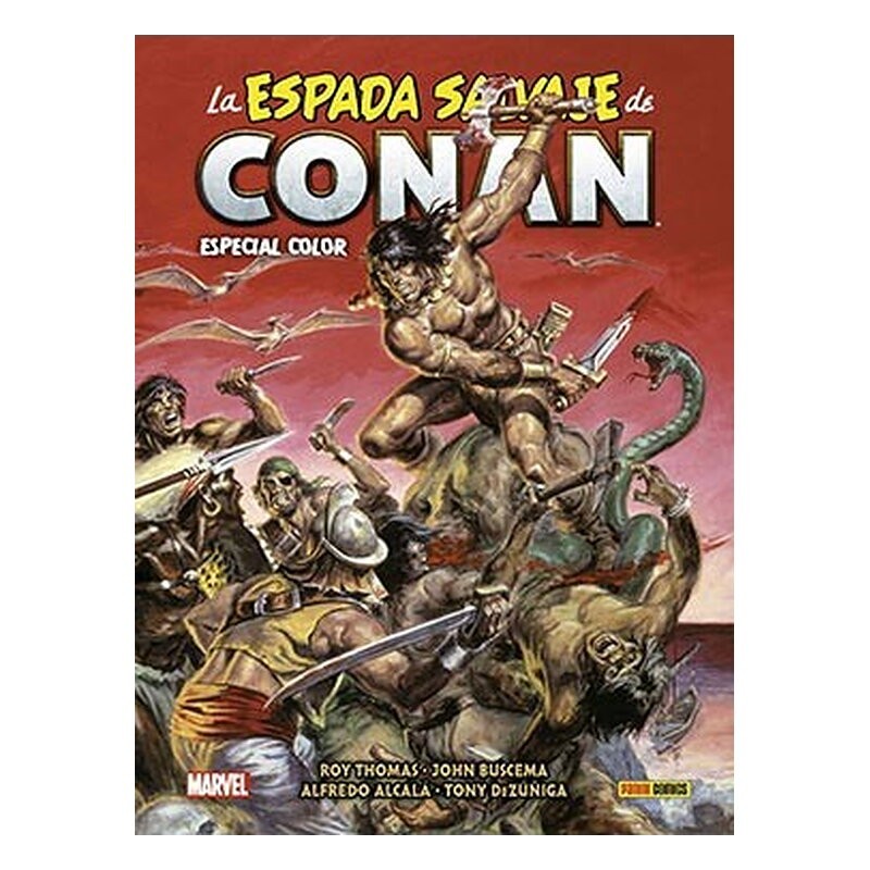 BIBLIOTECA CONAN. LA ESPADA SALVAJE DE CONAN - ESPECIAL COLOR. MARVEL COMICS SUPER SPECIAL