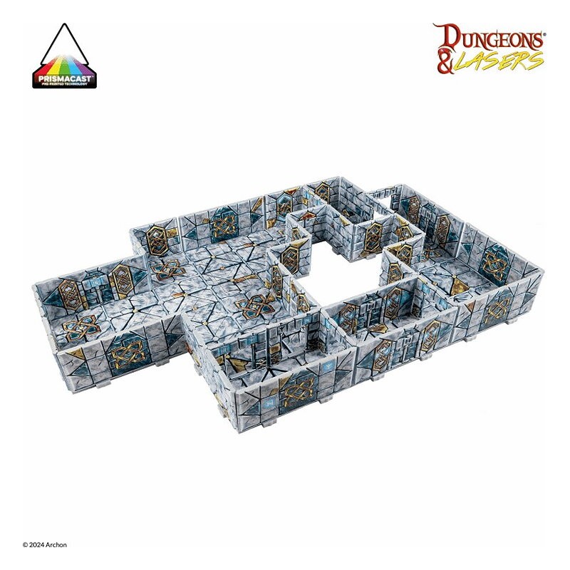 Halls of Ancestors Pre-Painted - Dungeons & Lasers (Inglés)