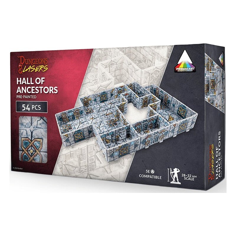 Halls of Ancestors Pre-Painted - Dungeons & Lasers (Inglés)
