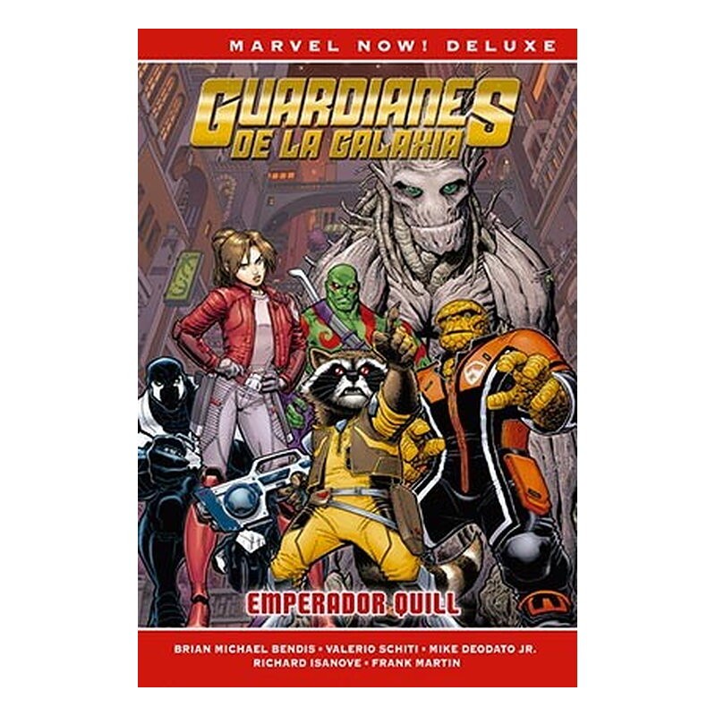 GUARDIANES DE LA GALAXIA DE BRIAN M. BENDIS 04: EMPERADOR QUILL (MARVEL NOW! DELUXE)